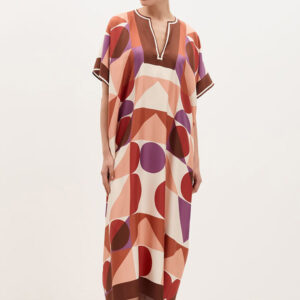 Silk Twill Kaftan - 175
