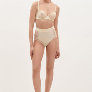 Cream Balconette Bra - 115
