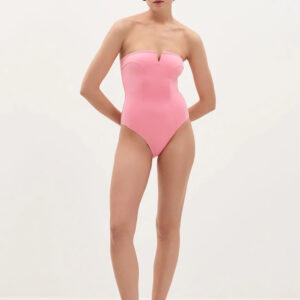 Pink Bustier Swimsuit - 162