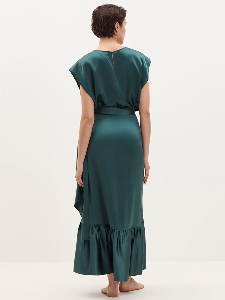 Silk Top & Skirt - 160 - Image 2