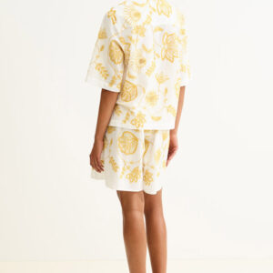 Alternative view of Yellow Embroidered Shirt - 157