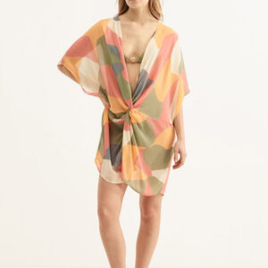 Multi-Coloured Kaftan - 173