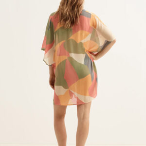 Alternative view of Multi-Coloured Kaftan - 173
