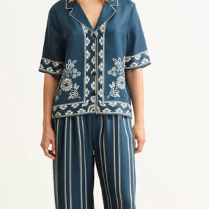 Printed Shirt & Trousers - 158