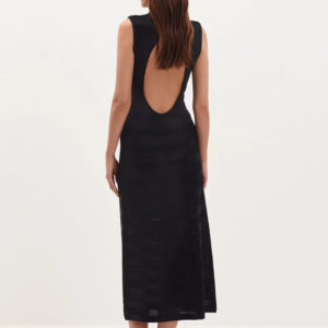 Alternative view of Sheer Knit Long Dress - 161