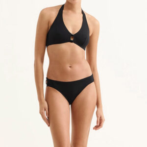 Black Halter Two Piece - 136