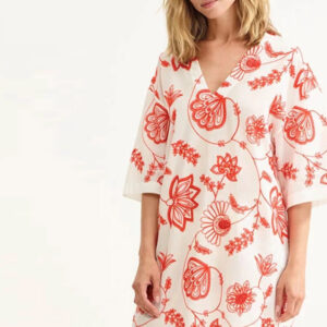 Red & White Cover-up - 152