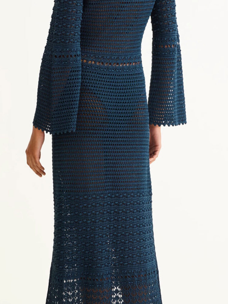 Knitted Long Dress - 127 - Image 2